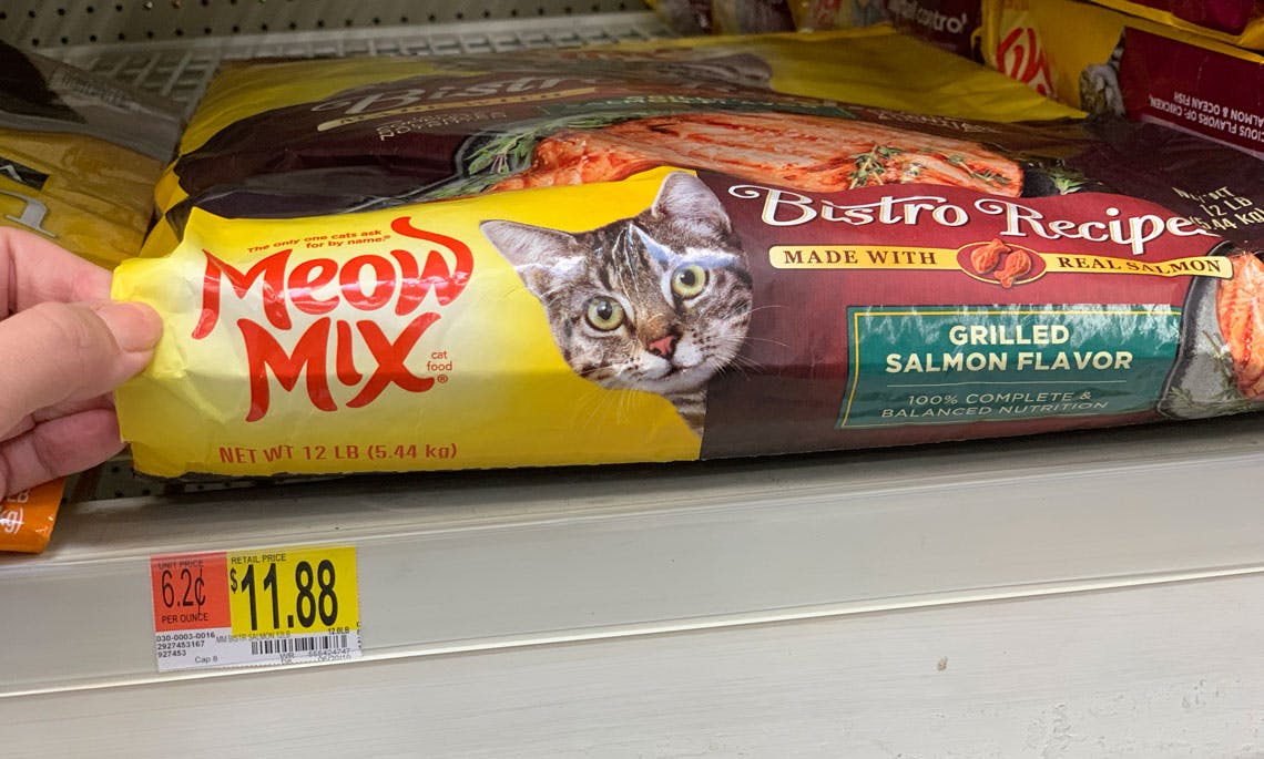 Meow Mix Cat Food As Low As 0 34 At Walmart With Ibotta The