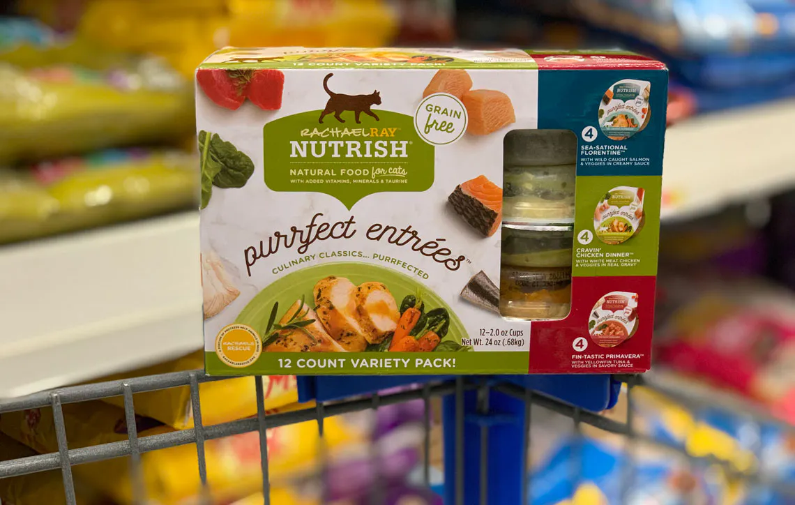 Rachael Ray Nutrish Wet Cat Food As Low As 0 67 At Walmart The Krazy Coupon Lady