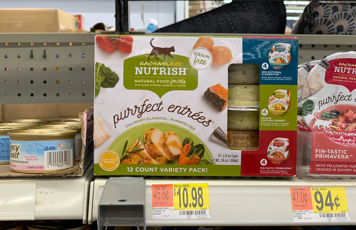 Rachael Ray Nutrish Wet Cat Food As Low As 0 67 At Walmart The Krazy Coupon Lady