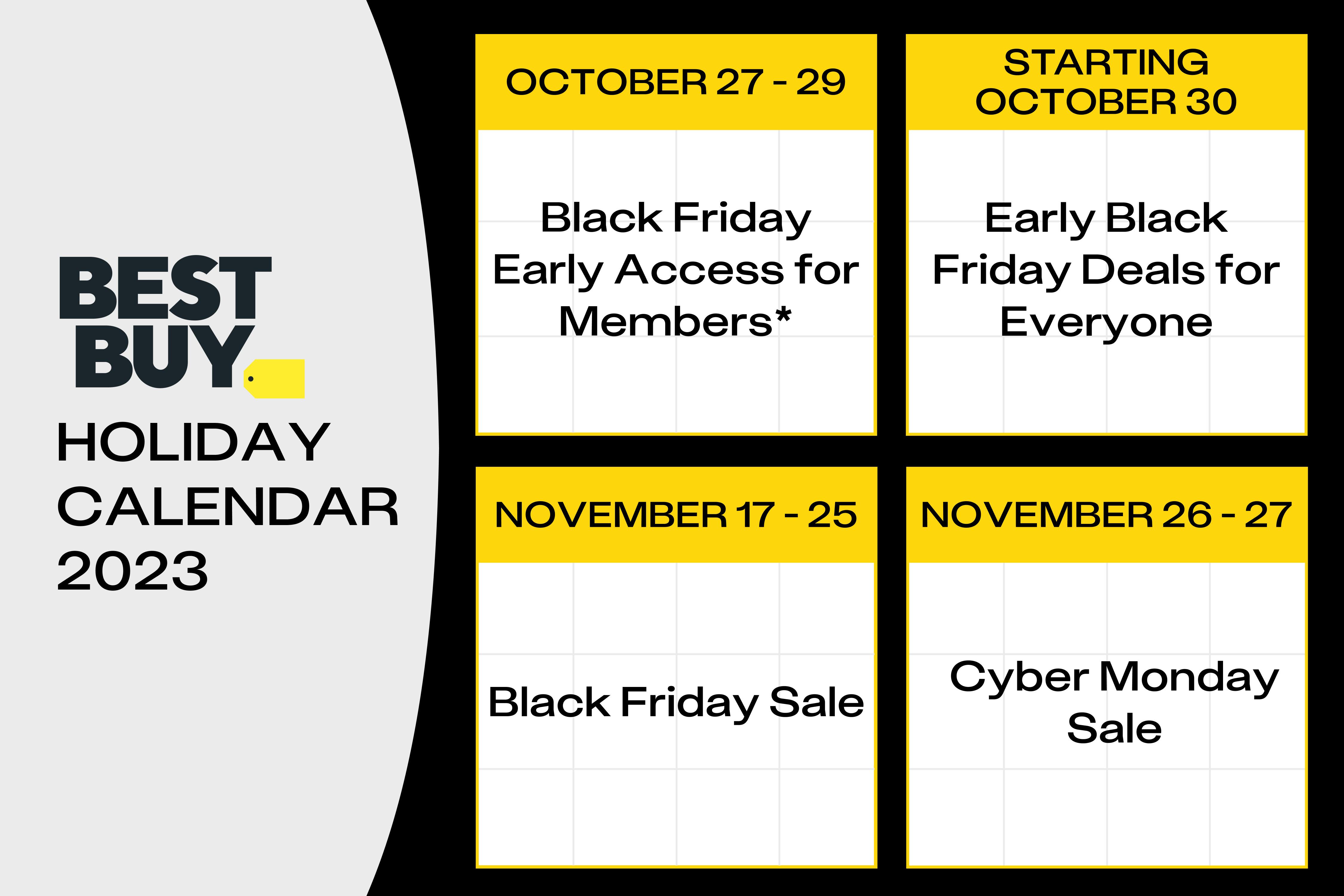 Best Buy Black Friday 2023 Sale Hacks That Are Geek Squad Goals The   Best Buy Holiday Calendar 2023 Edit 1698461594 1698461594 