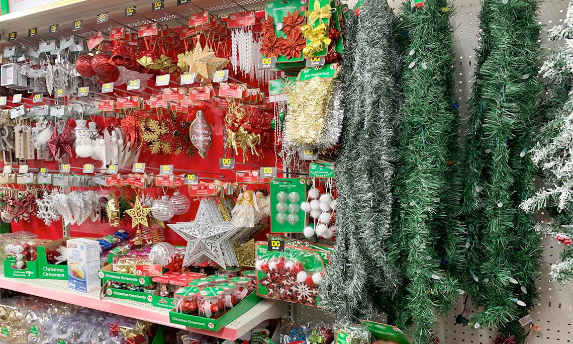 Christmas Decor & More, as Low as 1.00 at Dollar General