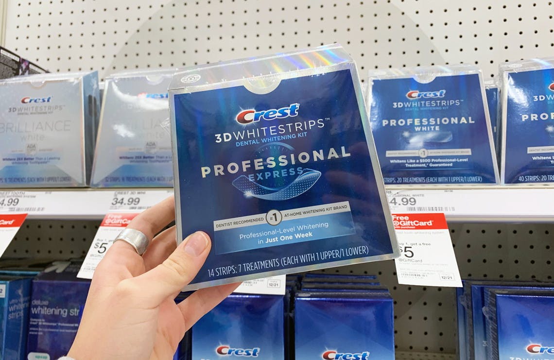 Crest Professional Express Whitestrips Only 28 49 At Target