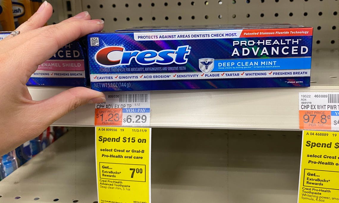 Crest ProHealth Toothpaste & Toothbrush, as Low as 0.29 at CVS! The