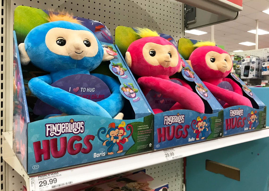 target fingerling hugs