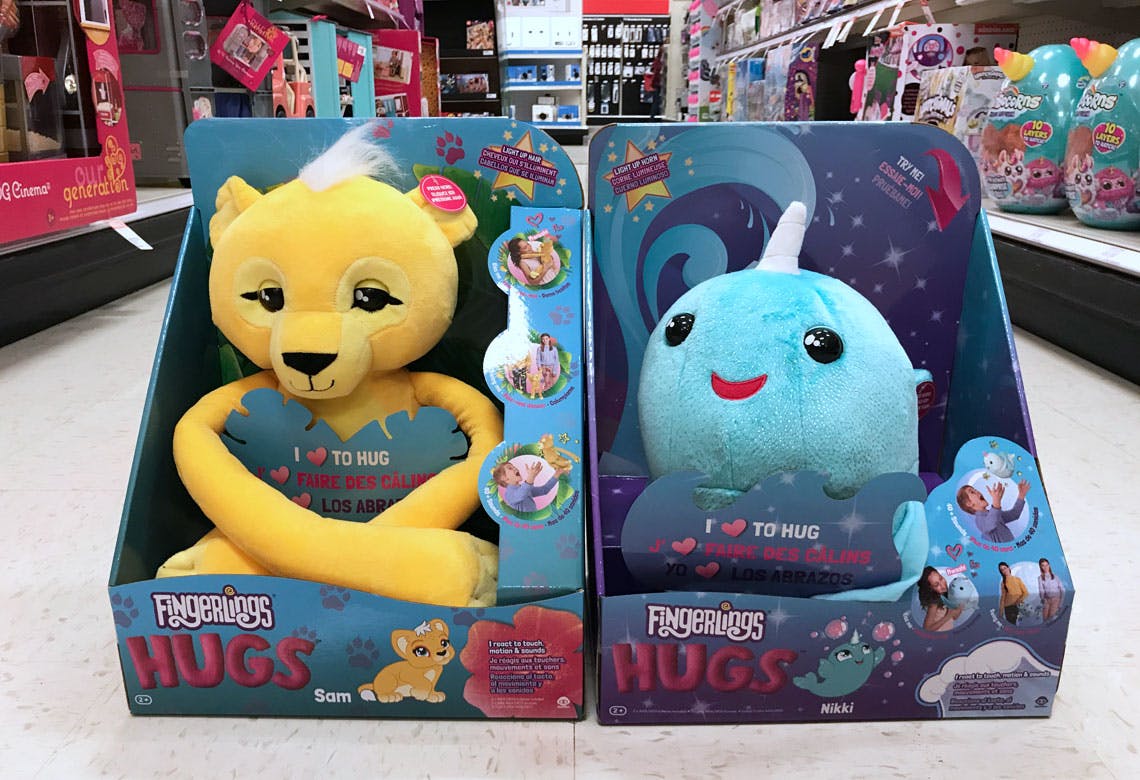 target fingerling hugs