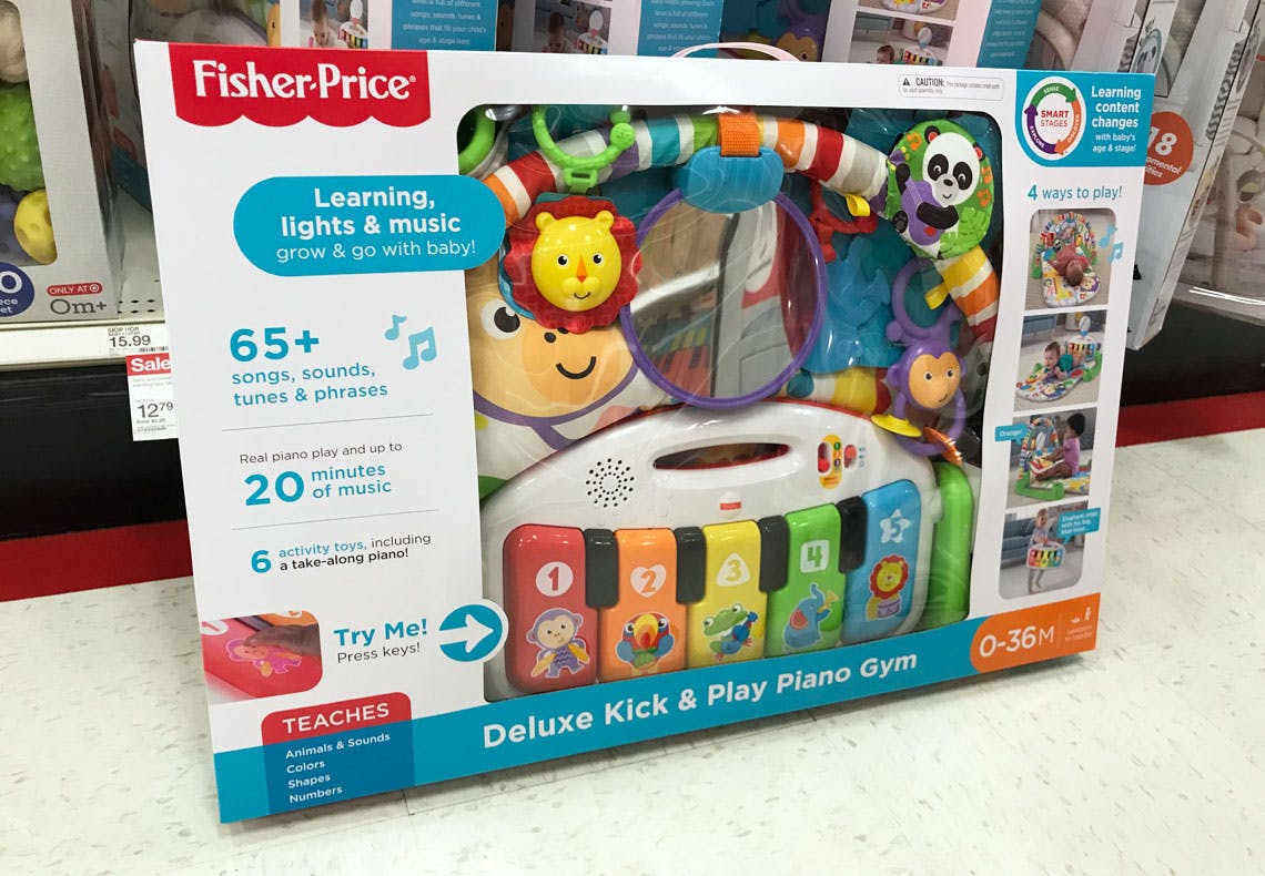 fisher price deluxe kick and play piano gym walmart