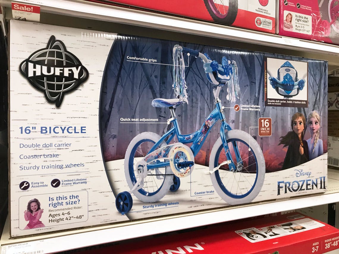 18 disney frozen bike