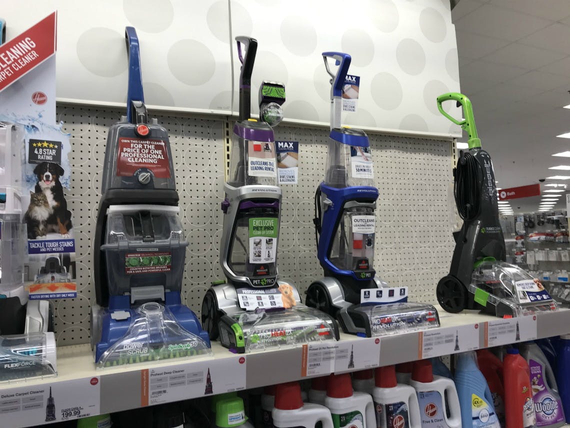 Hoover Power Scrub Deluxe Carpet Cleaner Only 94 99 At Target The Krazy Coupon Lady