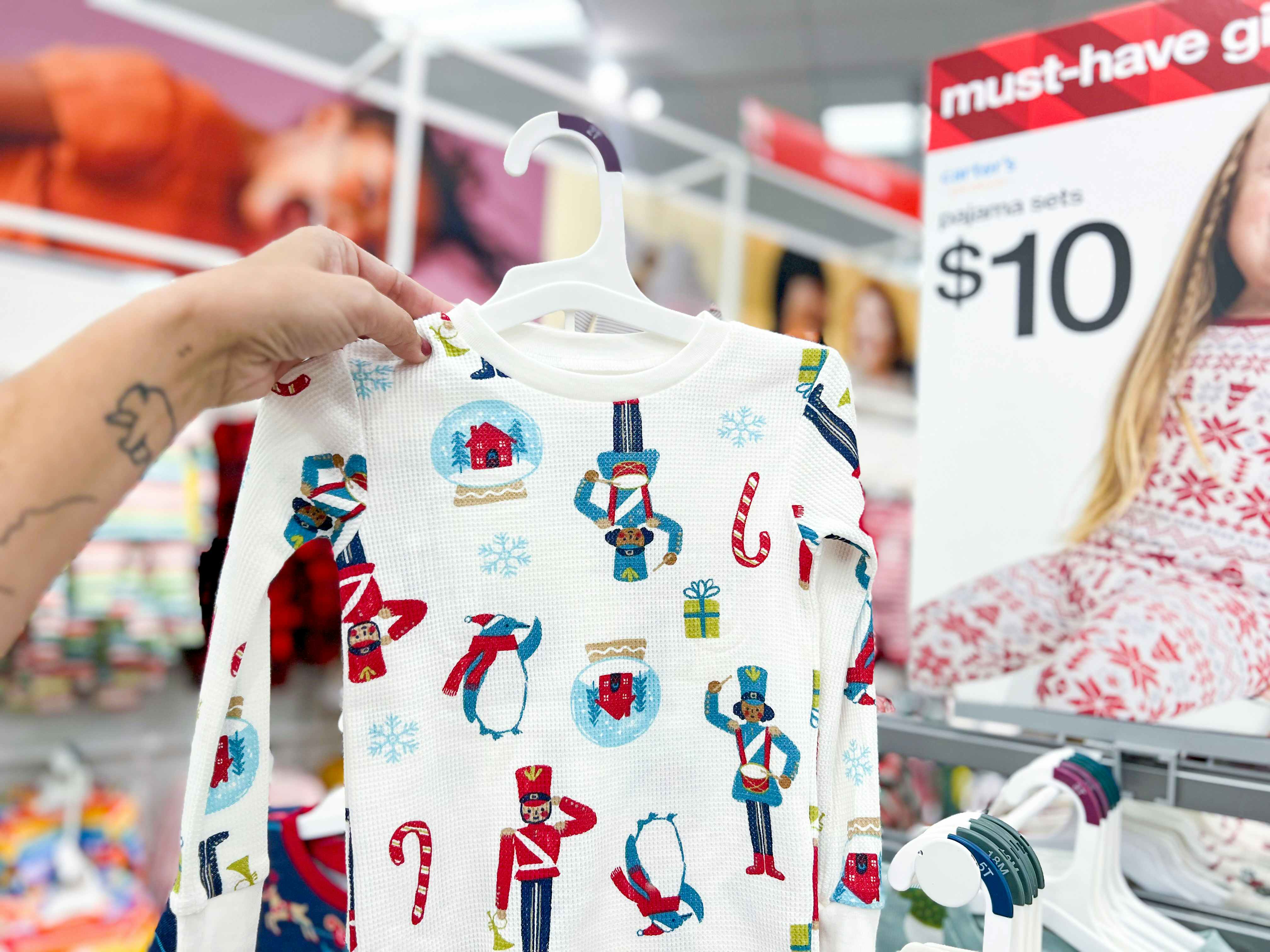 target $10 christmas pajamas