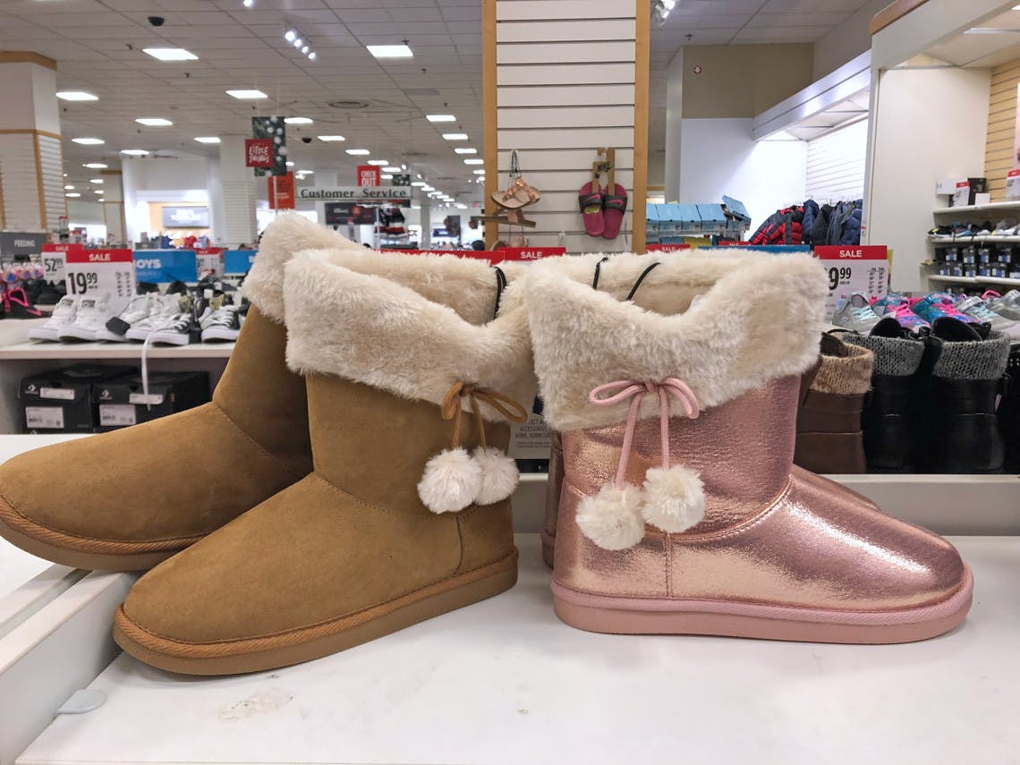 jcp kids boots