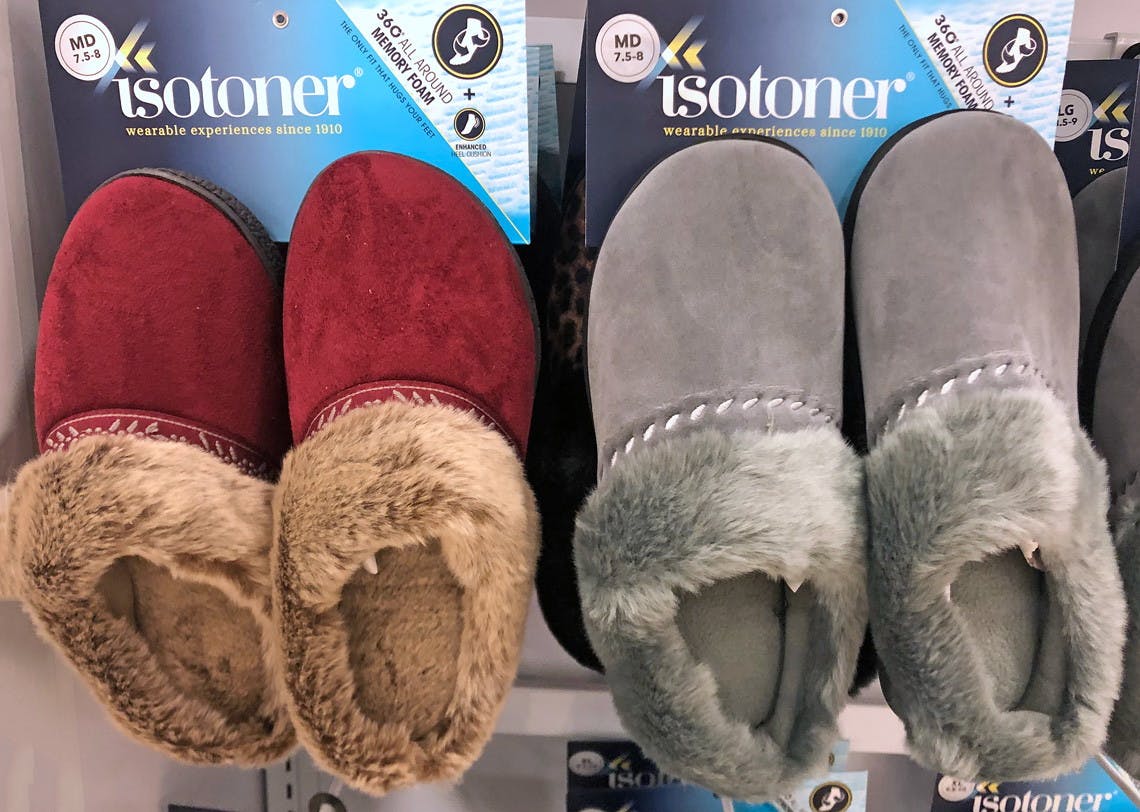 isotoner slippers sam's club