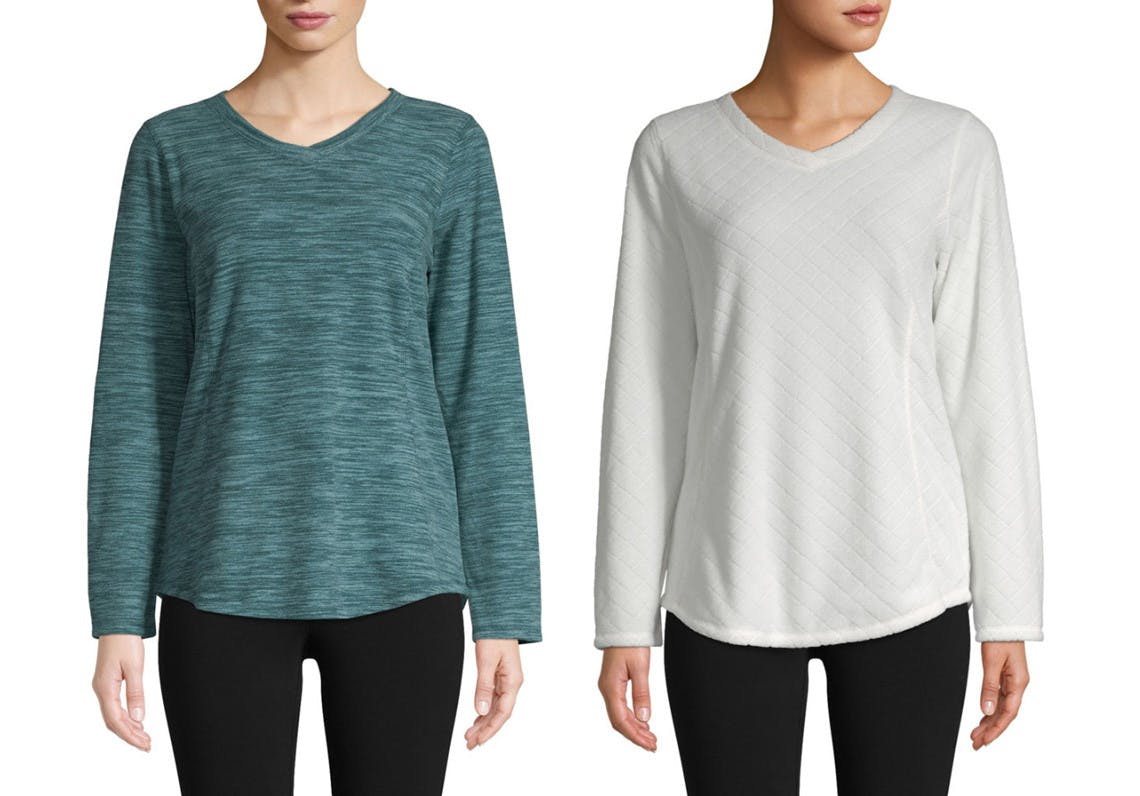 st john's bay active hoodie