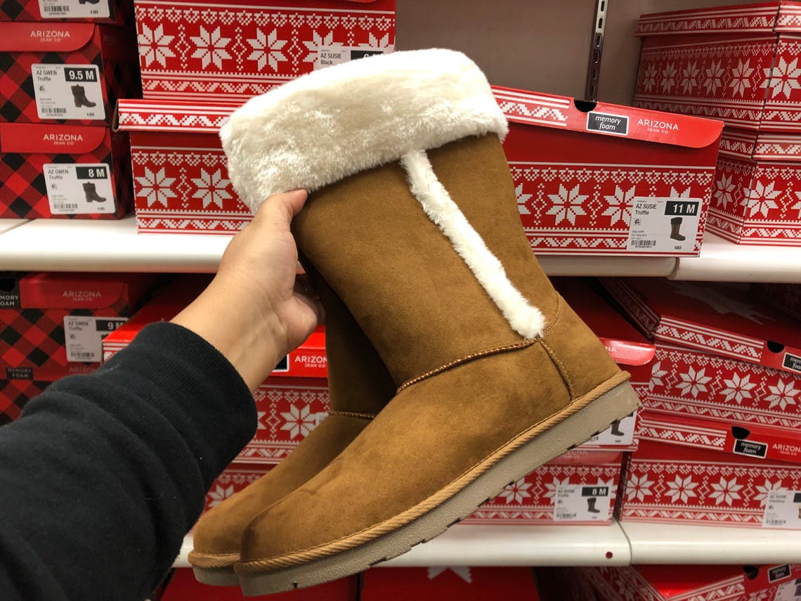 jcpenney fur boots