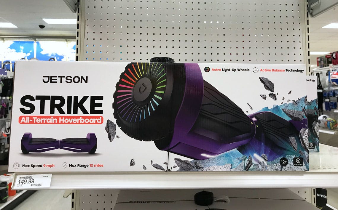 Jetson Strike Hoverboard, Only 90.25 at Target! The Krazy Coupon Lady