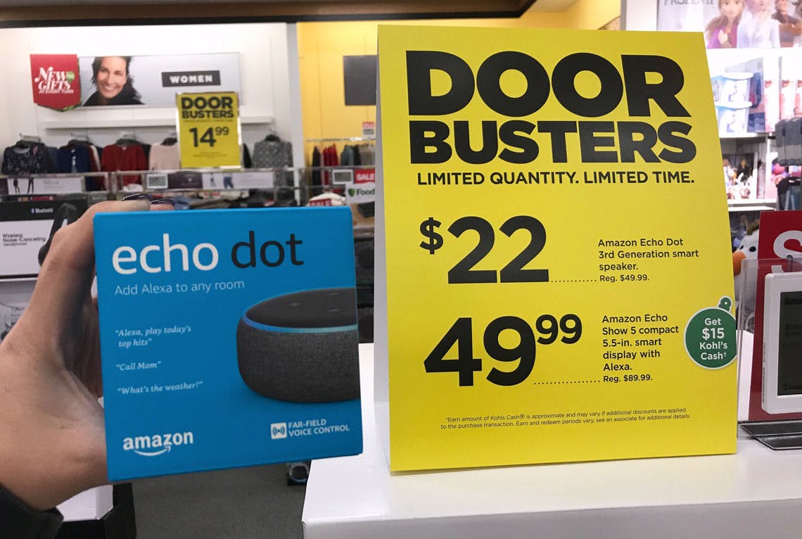 kohls echo dot 3rd generation