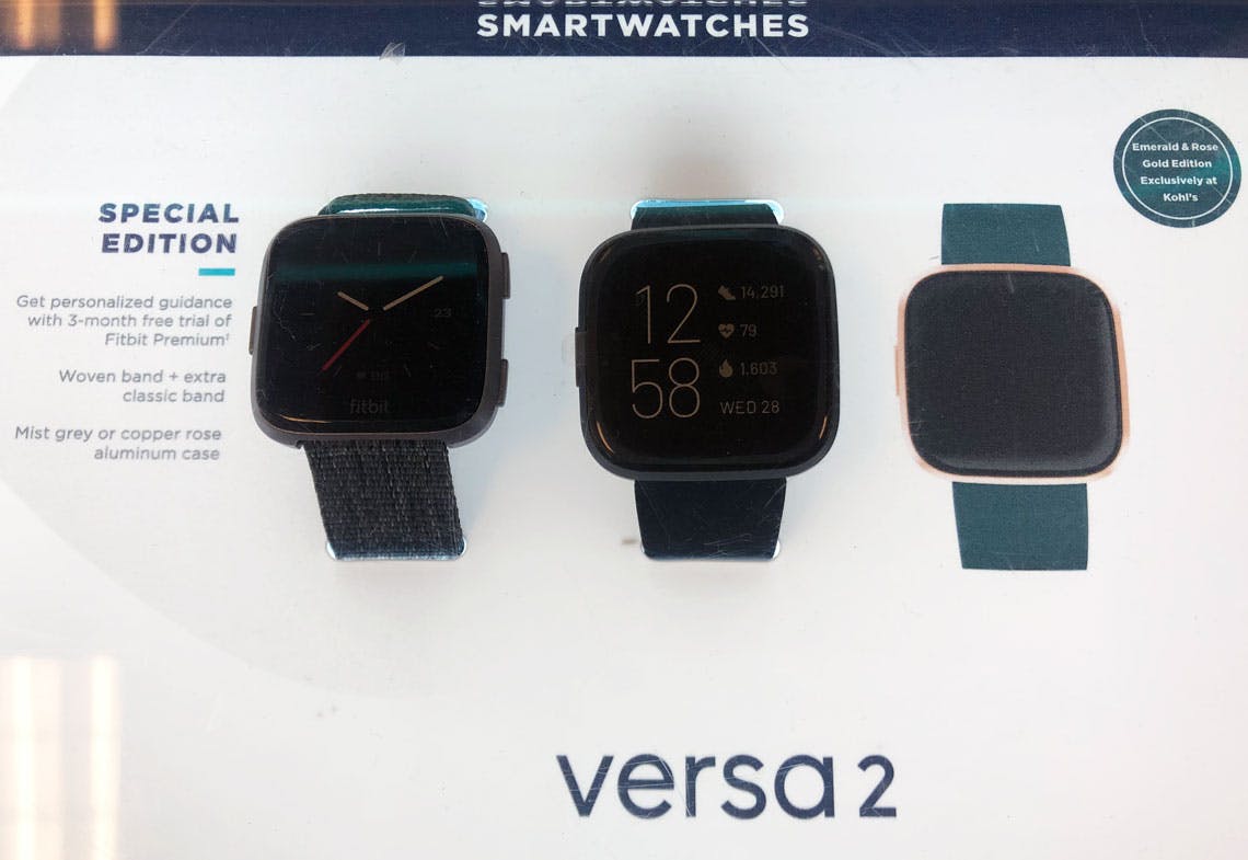 kohl's fitbit versa 2 special edition