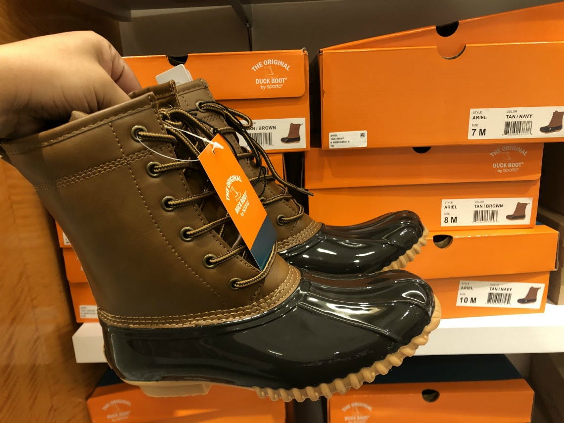 what stores sell duck boots