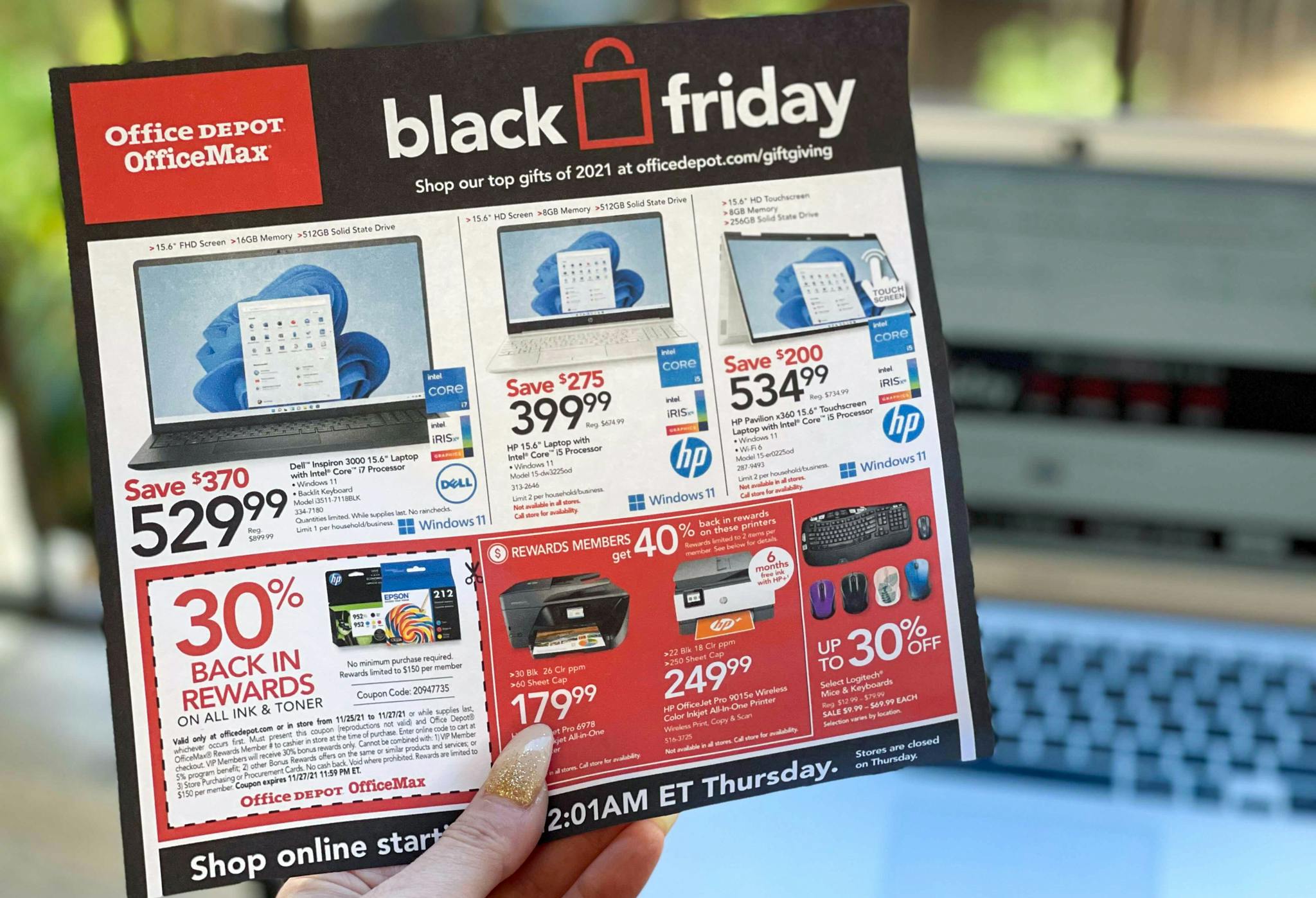 Best Office Depot/OfficeMax Black Friday Deals for 2021
