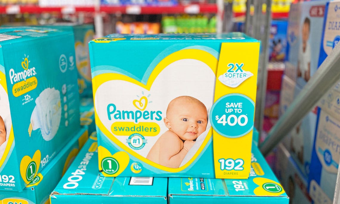 sam's club pampers diapers