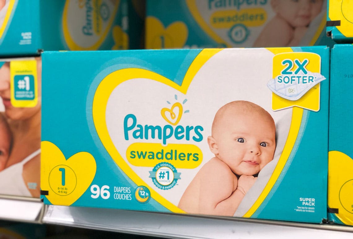 pampers swaddlers newborn 120