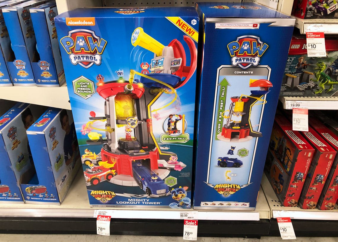 target paw patrol tower