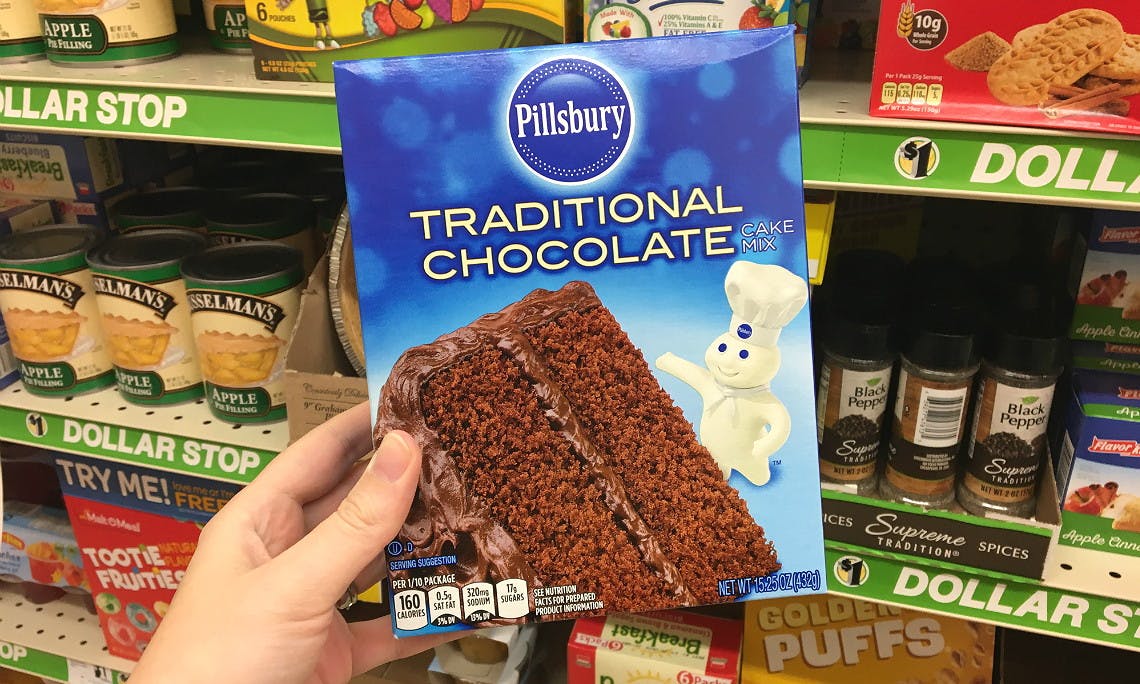 Pillsbury Cake Mix, Only 0.75 at Family Dollar! The