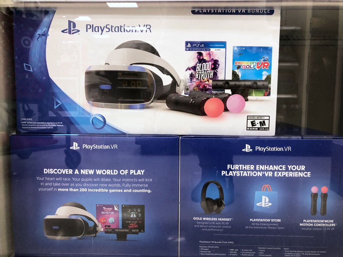 vr headset ps4 target