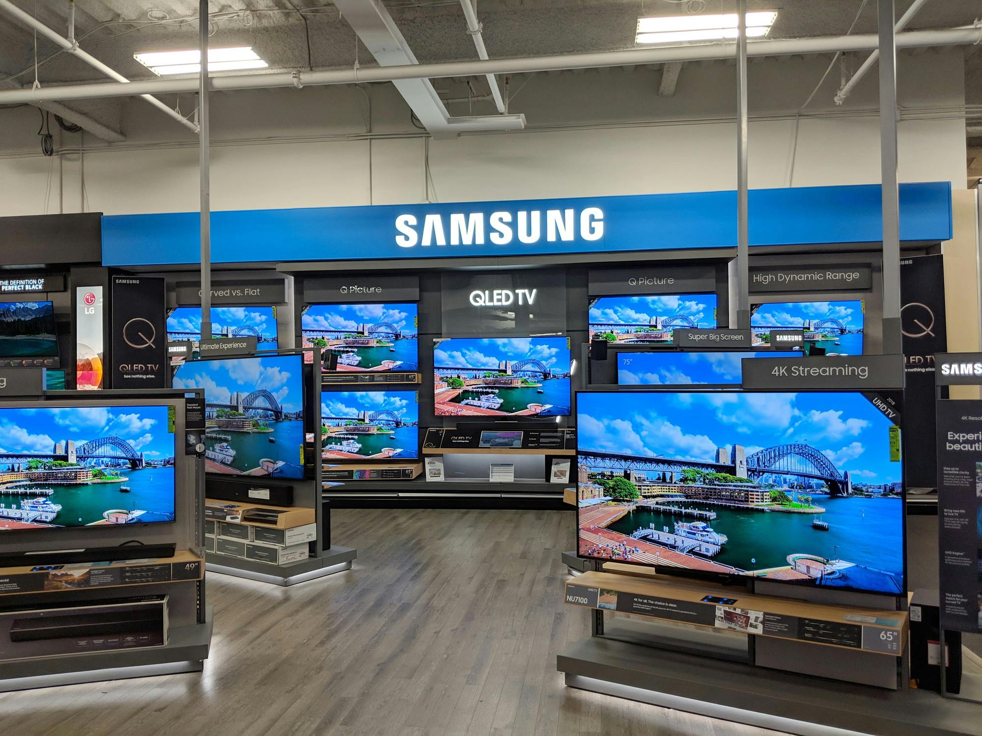 50 Off Samsung 75" 4K QLED TV + Free 50 Google Play Gift Card! The
