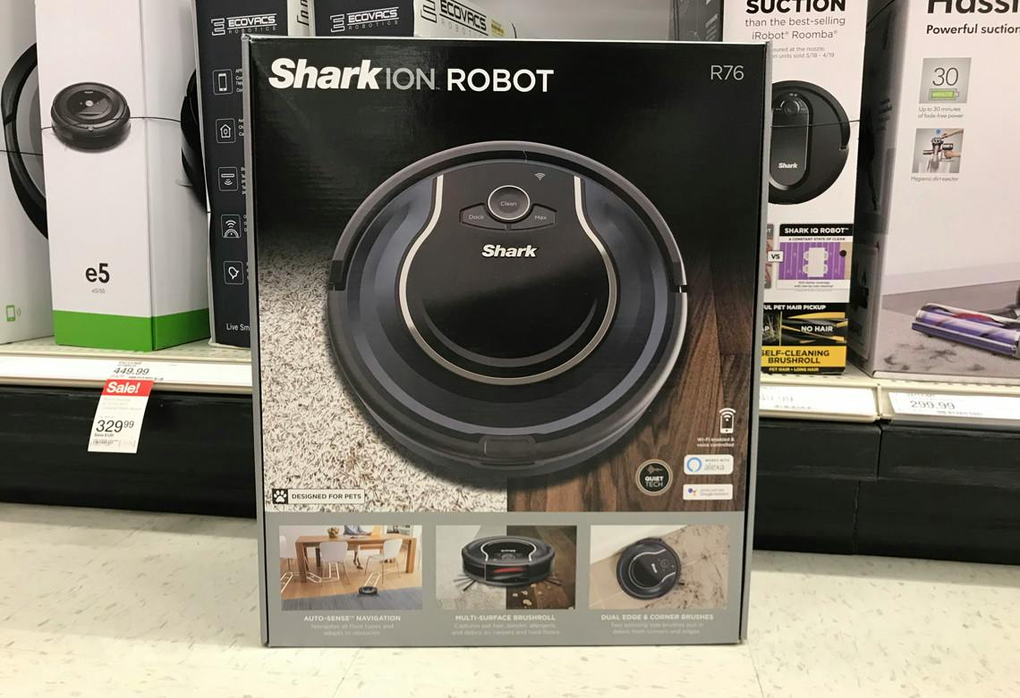 shark ion robot target
