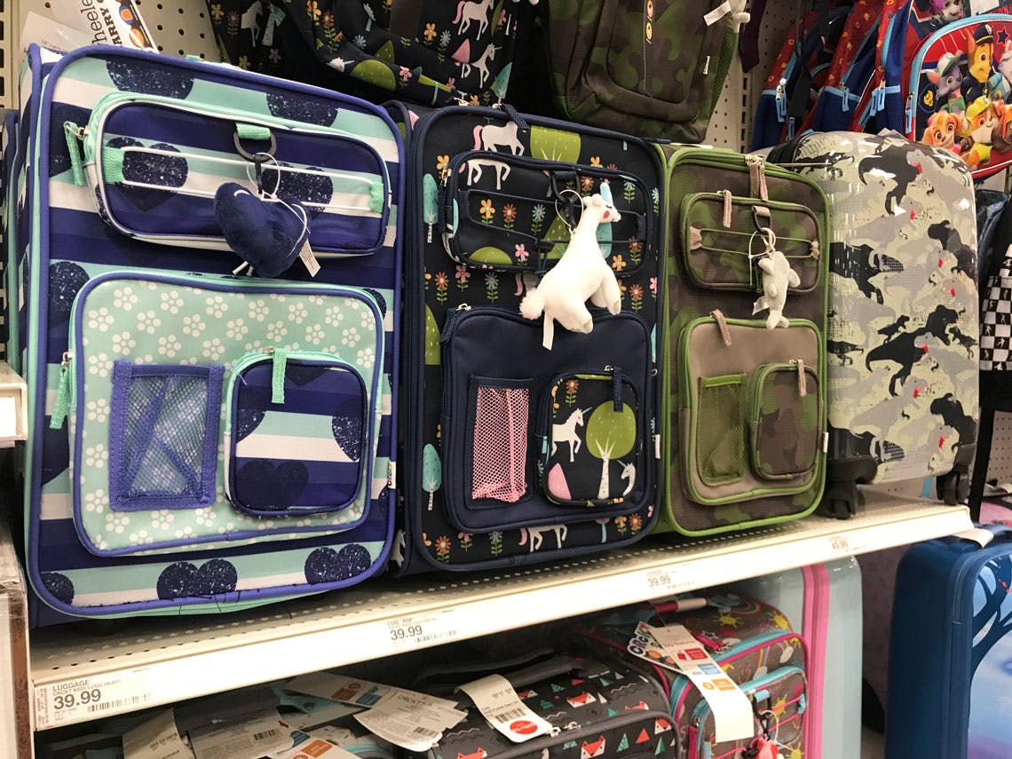 target unicorn suitcase