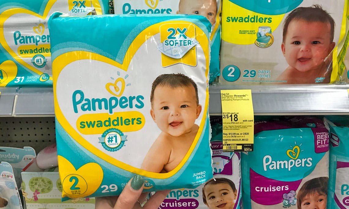 walgreens pampers swaddlers