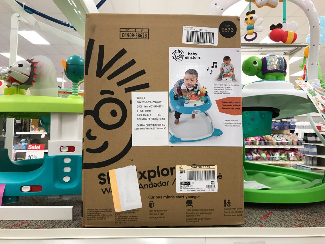 baby walker target in store