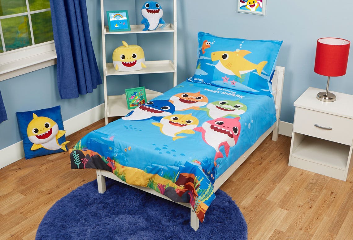 baby shark bedding walmart