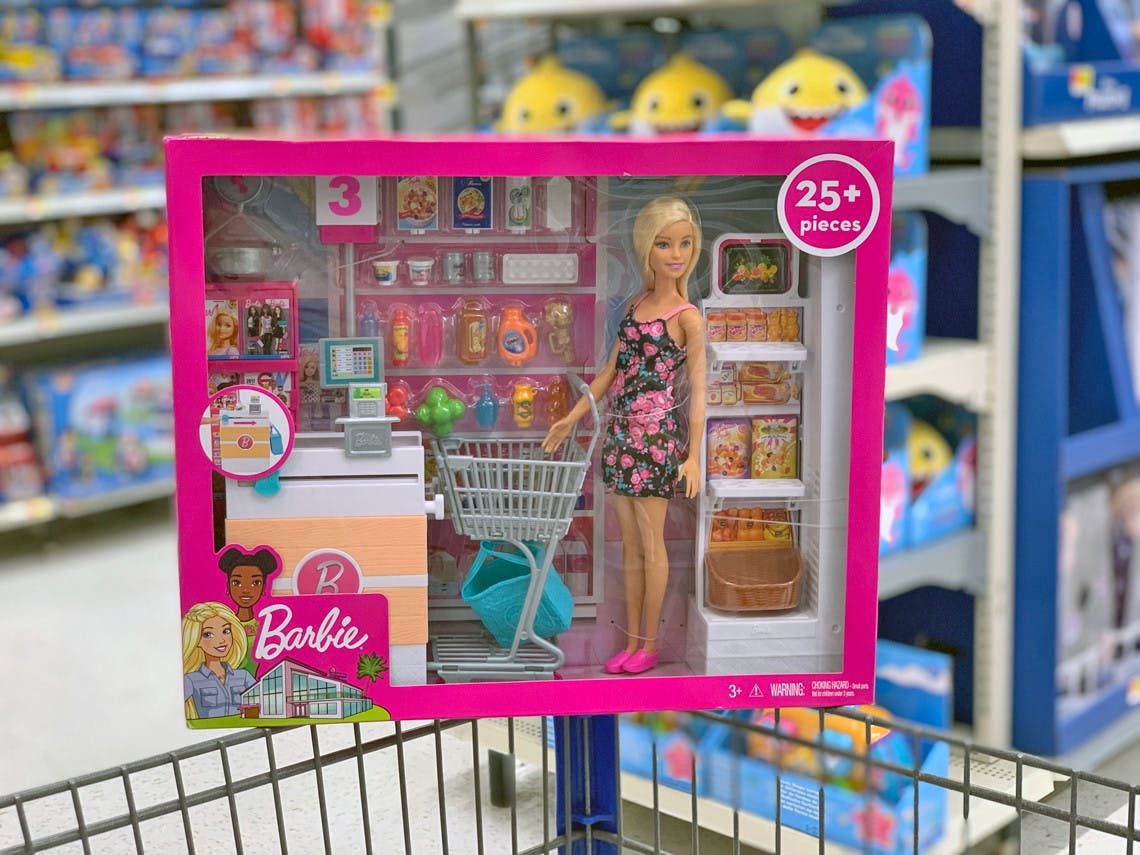 barbie doll grocery store supermarket toy