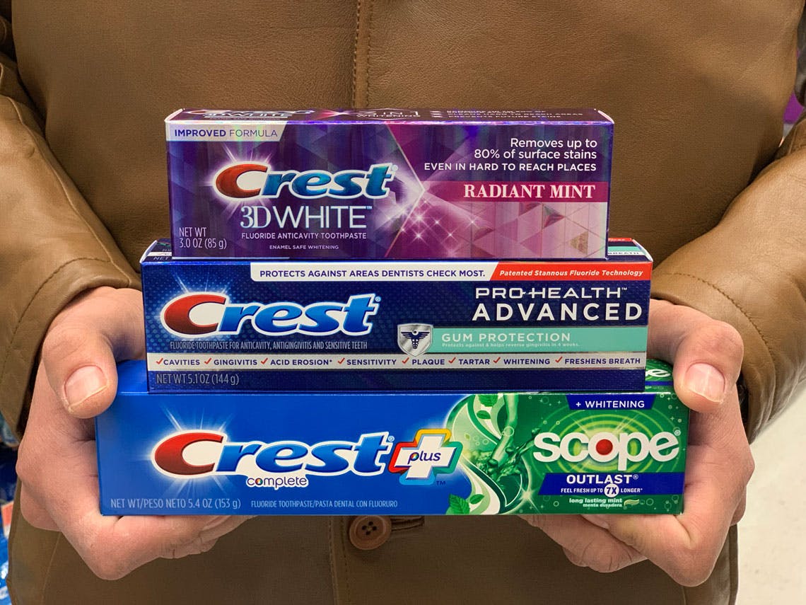 Crest As Low As Free At Walmart Walgreens Kroger Cvs The Krazy Coupon Lady