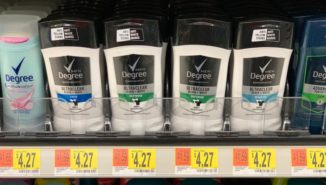 Degree Deodorant As Low As 3 02 At Walmart The Krazy Coupon Lady