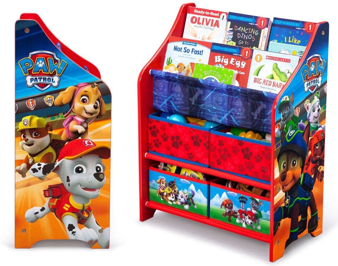 disney toy and book organizer