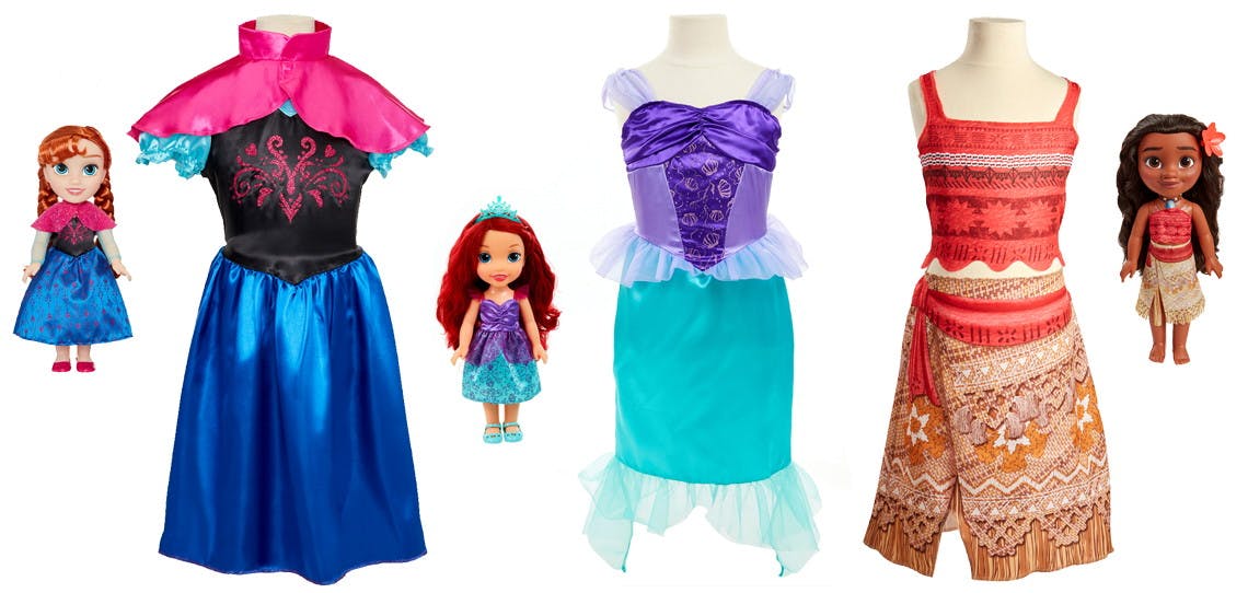 princess doll with matching dress