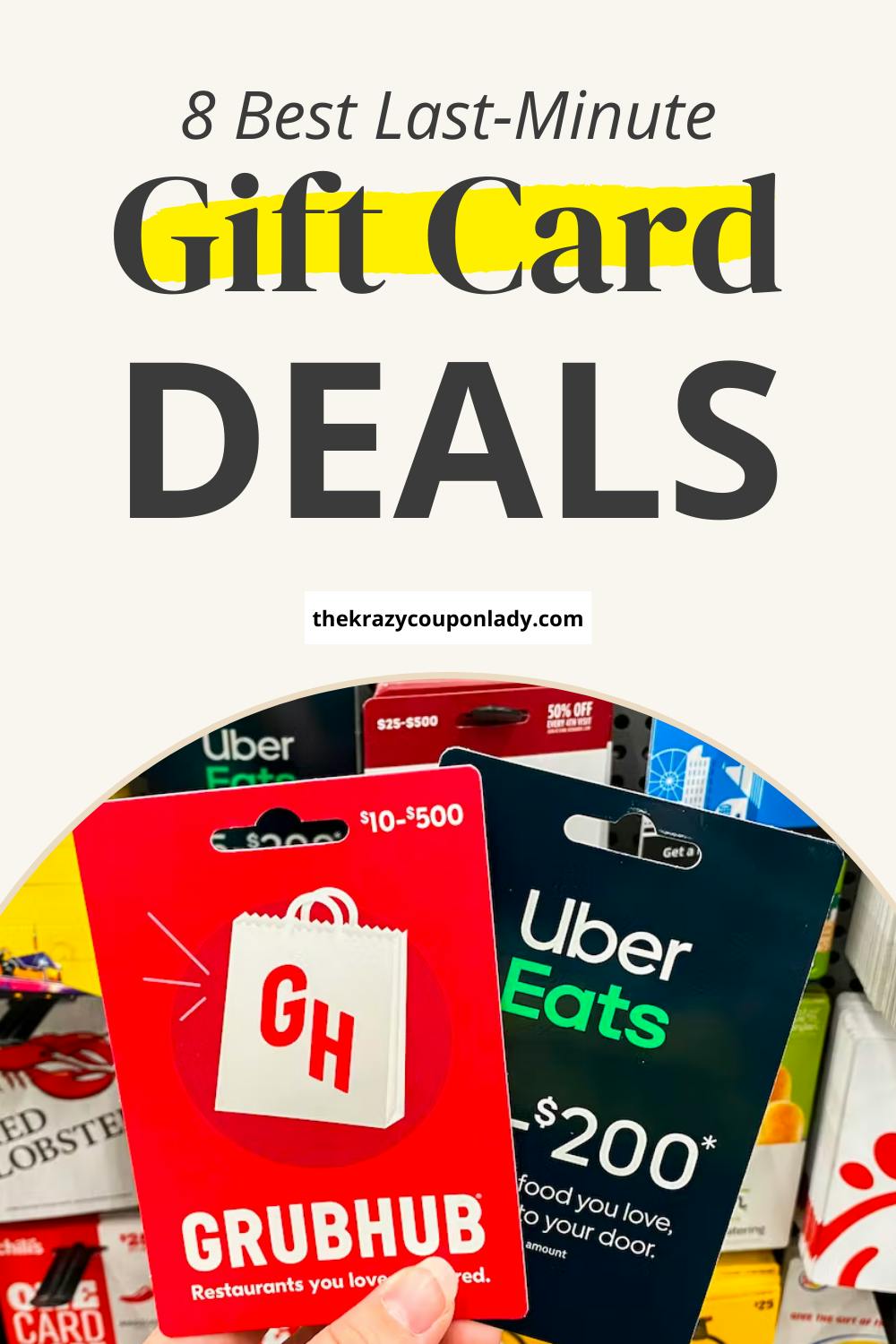 Best Gift Card Deals to Save You Time and Money The Krazy Coupon Lady
