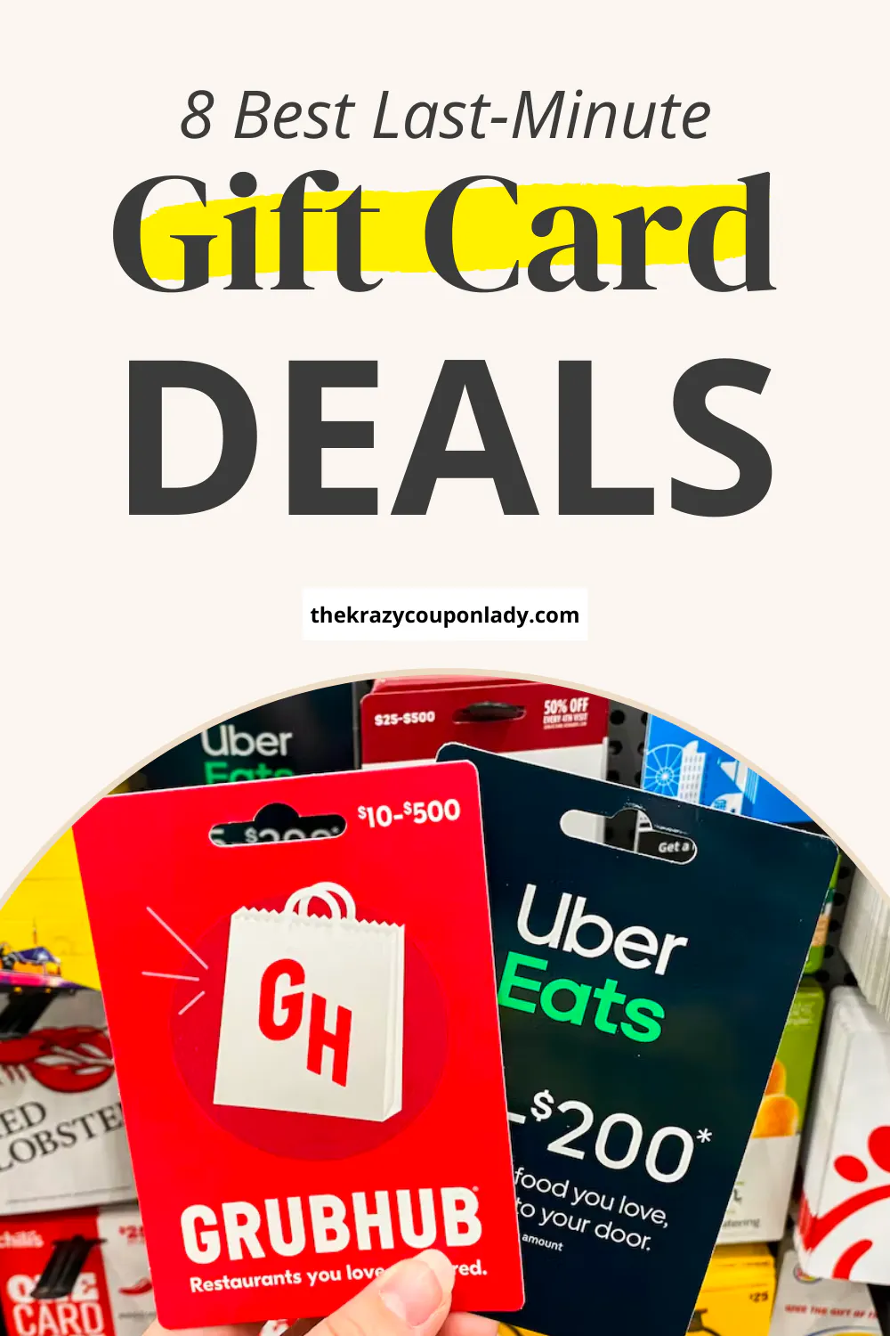 Best Gift Card Deals To Save You Time And Money - The Krazy Coupon Lady