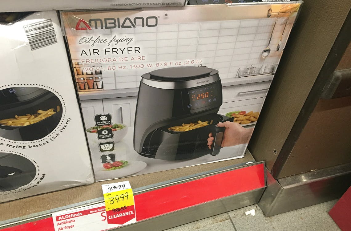 ambiano 2 in 1 air fryer