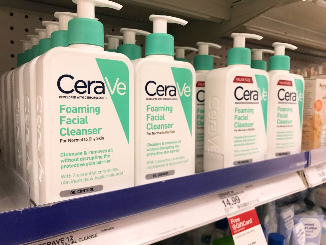 target cerave cleanser