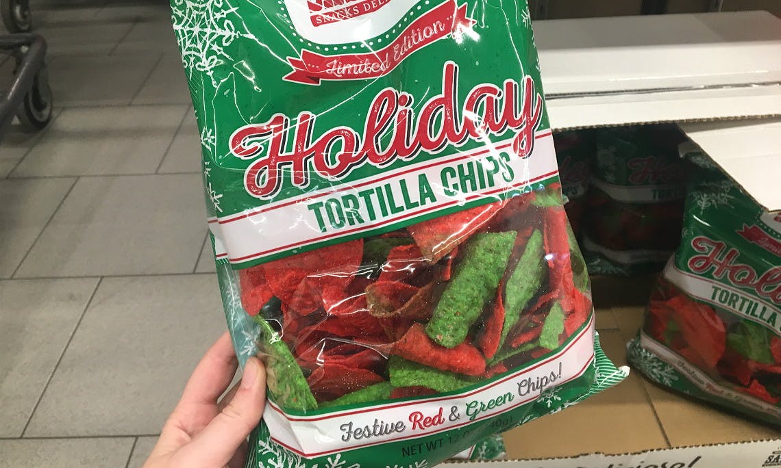 El Sabroso Holiday Tortilla Chips Only 1 99 At Aldi The Krazy Coupon Lady