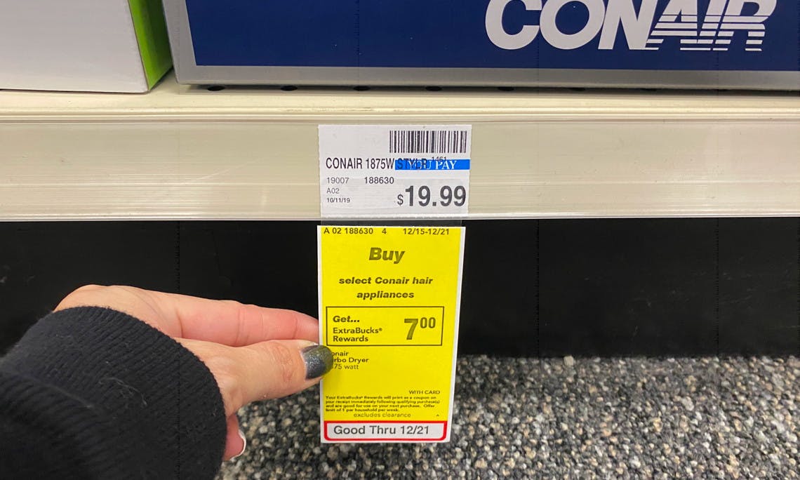 Save 7.00 on Conair Hair Dryer at CVS No Coupons Needed! The Krazy