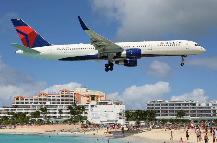 Delta airplane