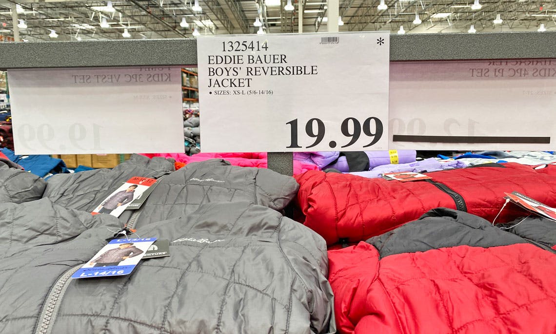 eddie bauer reversible jacket costco