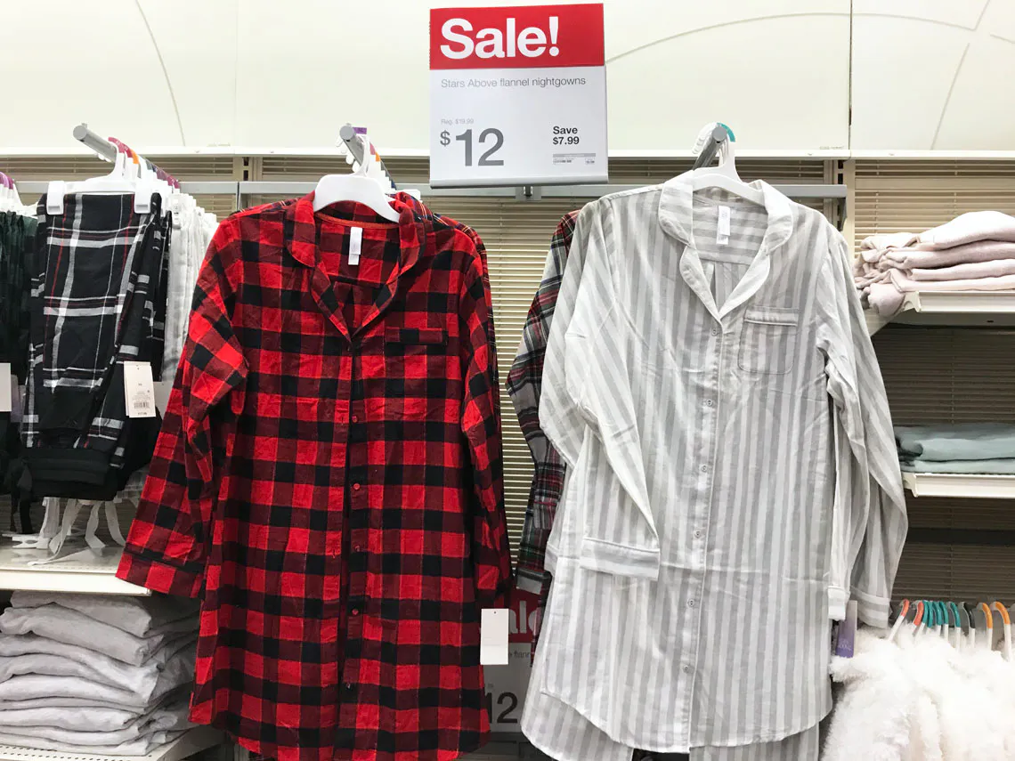 Flannel Nightgowns, Just $11.40 at Target! - The Krazy Coupon Lady