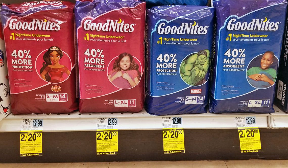 goodnites diapers coupons