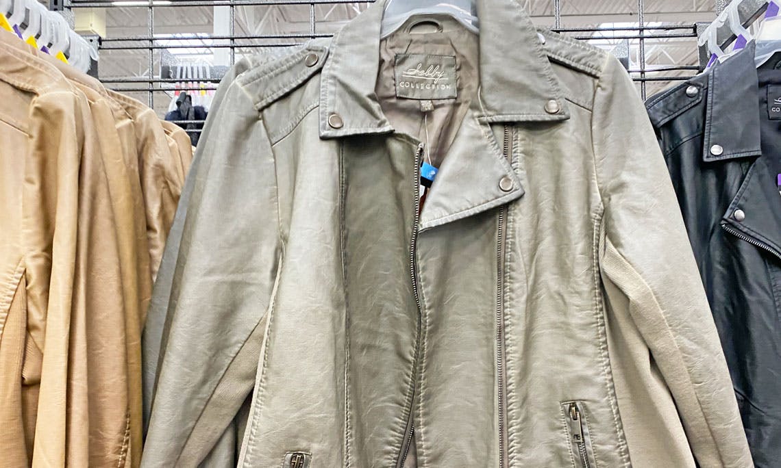 sam's club faux leather jacket