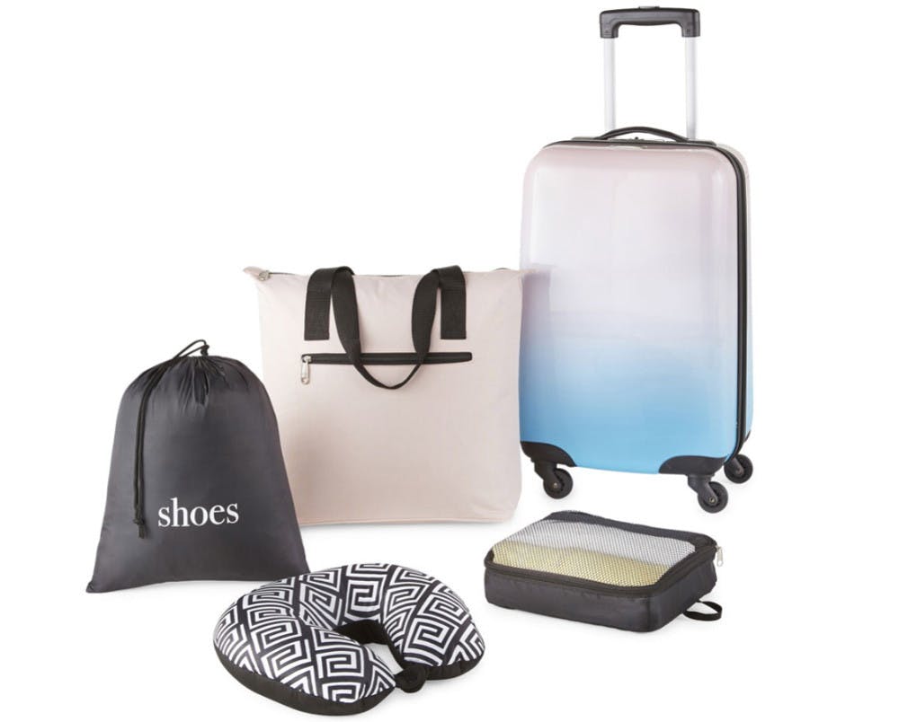 jcpenney luggage set sale